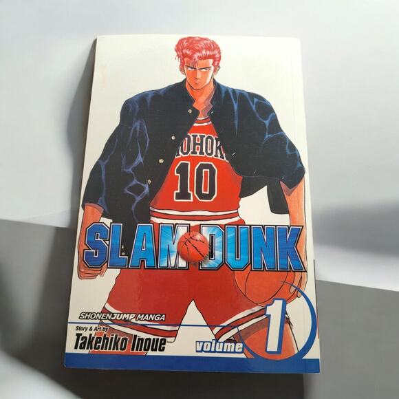 Slam Dunk Manga Volume 1 English Takehiko Inoue Shonen Jump - Picture 1 of 9